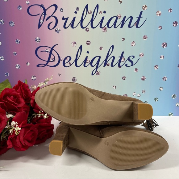 🍁SUPER SALE MICROSUEDE FRINGE BOOTS - Picture 8 of 12